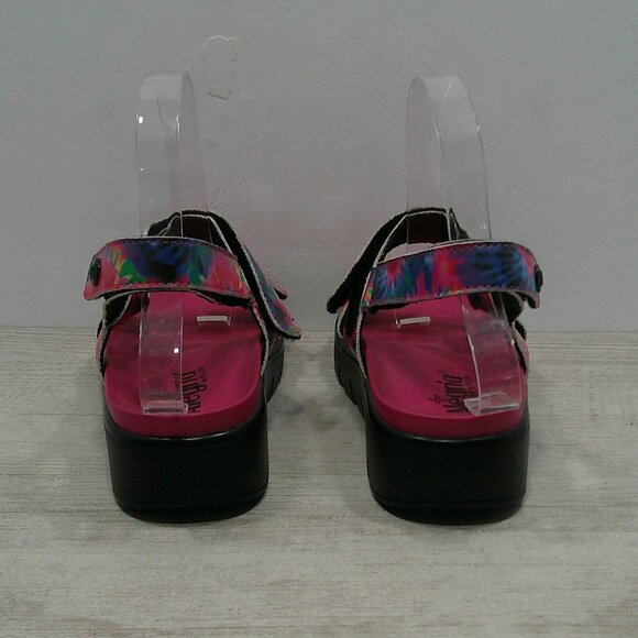 Alegria Henna Blast Off Slingback Sandal Bold Tye Die 6 - 6.5 / EU 36 - Picture 4 of 8